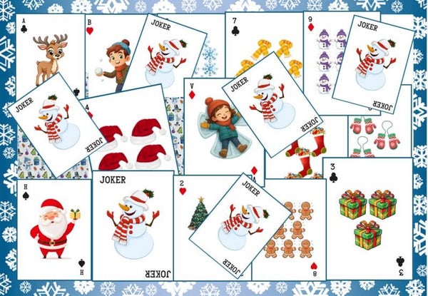 Speelkaarten winter & Kerst ☃️🎄