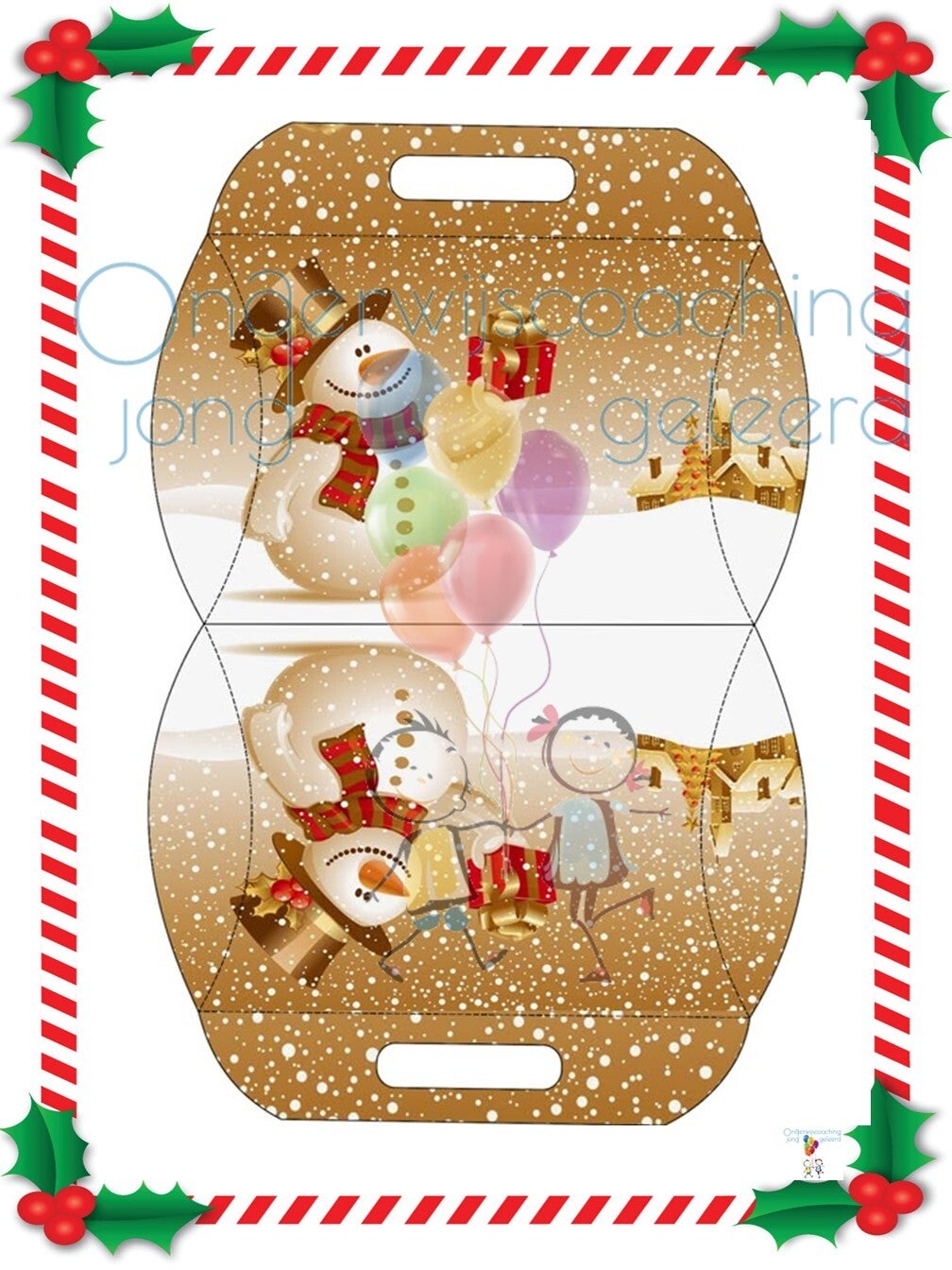 Kerstdoosjes knutselen 🎅🏻