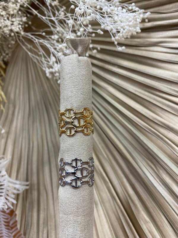 Bague Diva en Acier Inoxydable