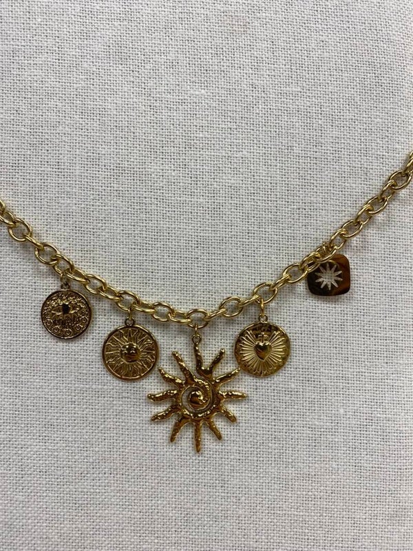 Collier charms en Acier Inoxydable
