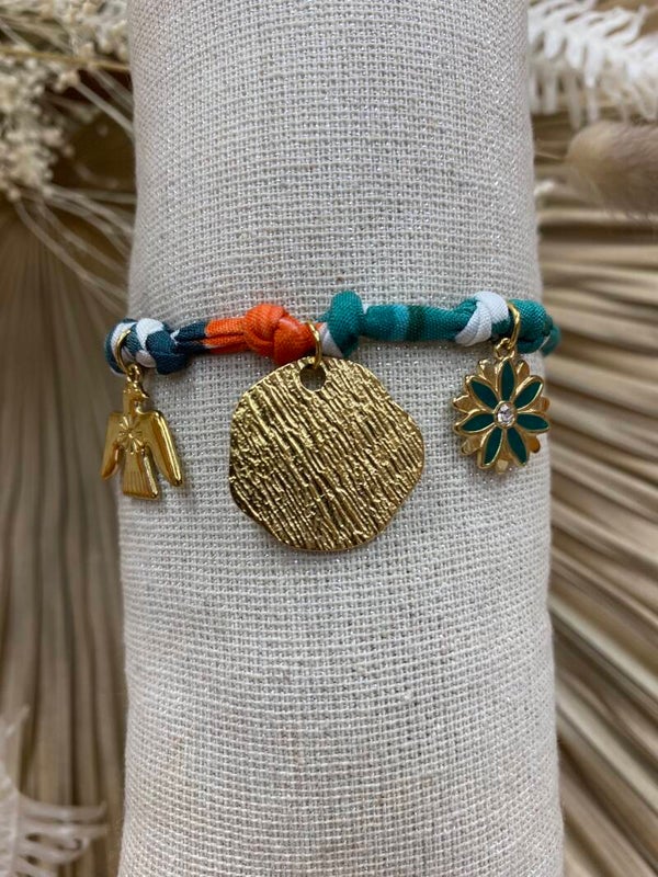 Bracelet charms en Acier Inoxydable
