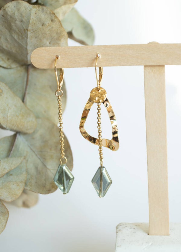 Oorbelbox Hooked bangles groen