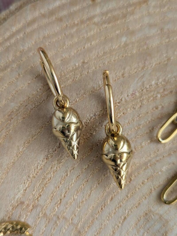 Oorringen creolen Ice Cream