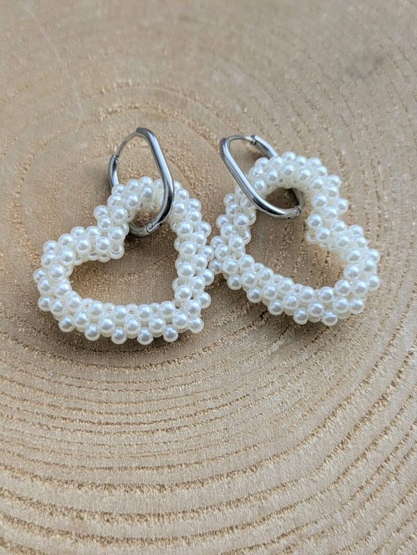 Pearl love oorringen