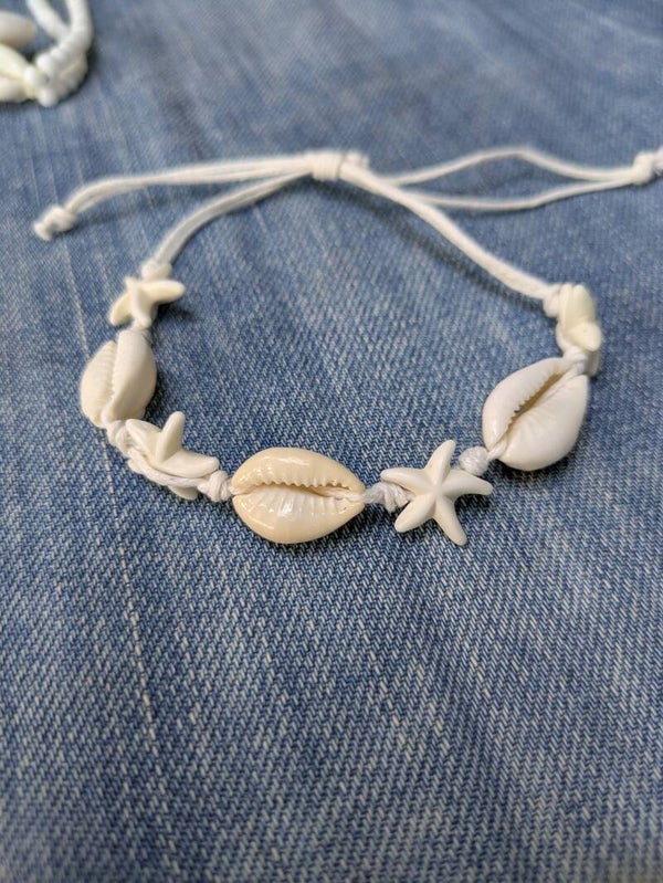 Shells&Stars enkelbandje
