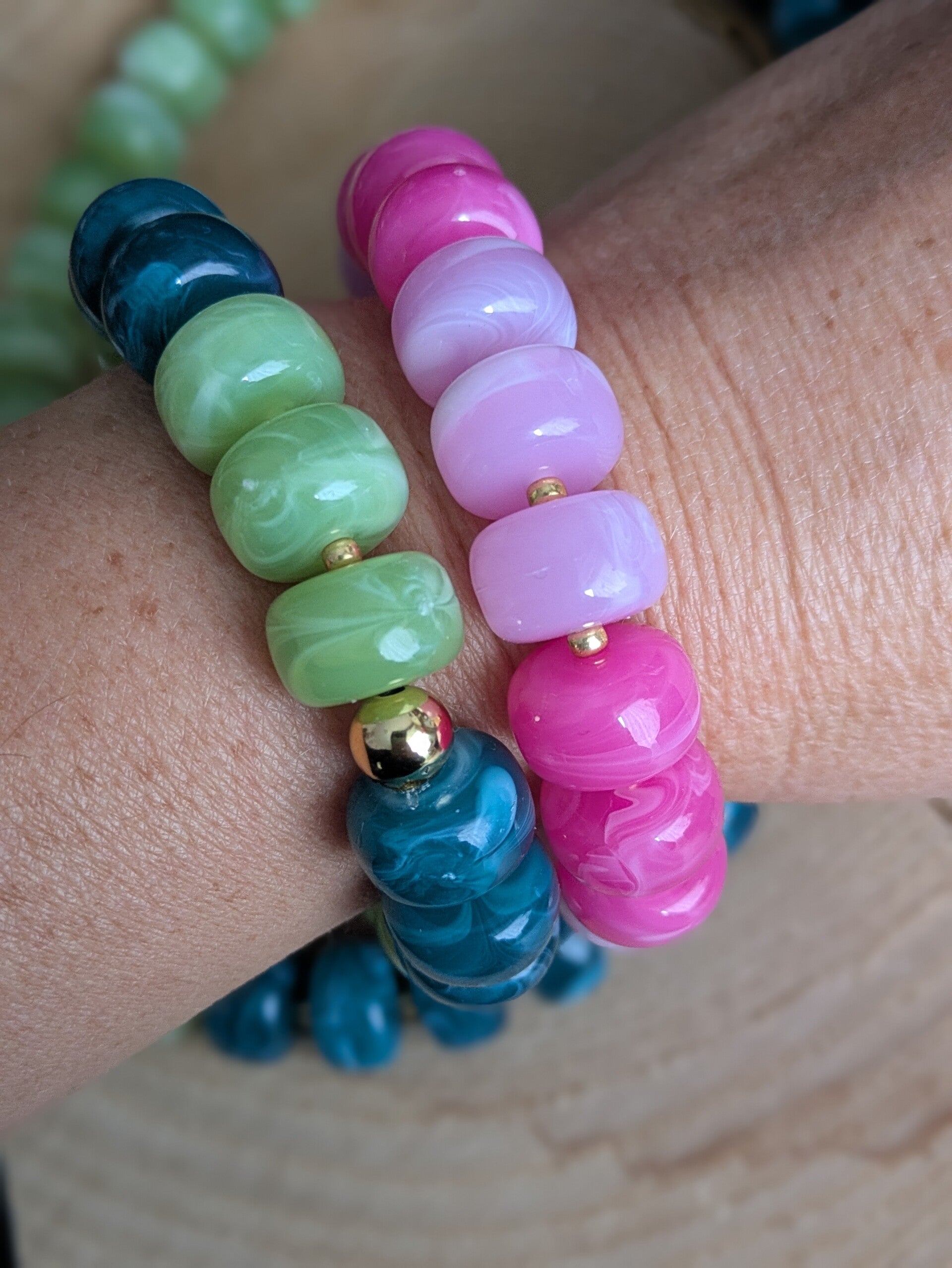 Chunky Disc Armband