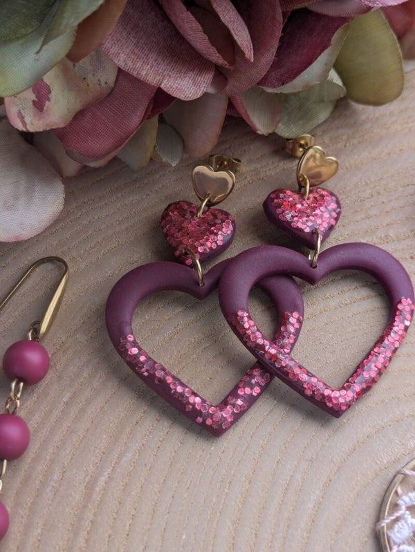 Trois Coeurs oorbellen