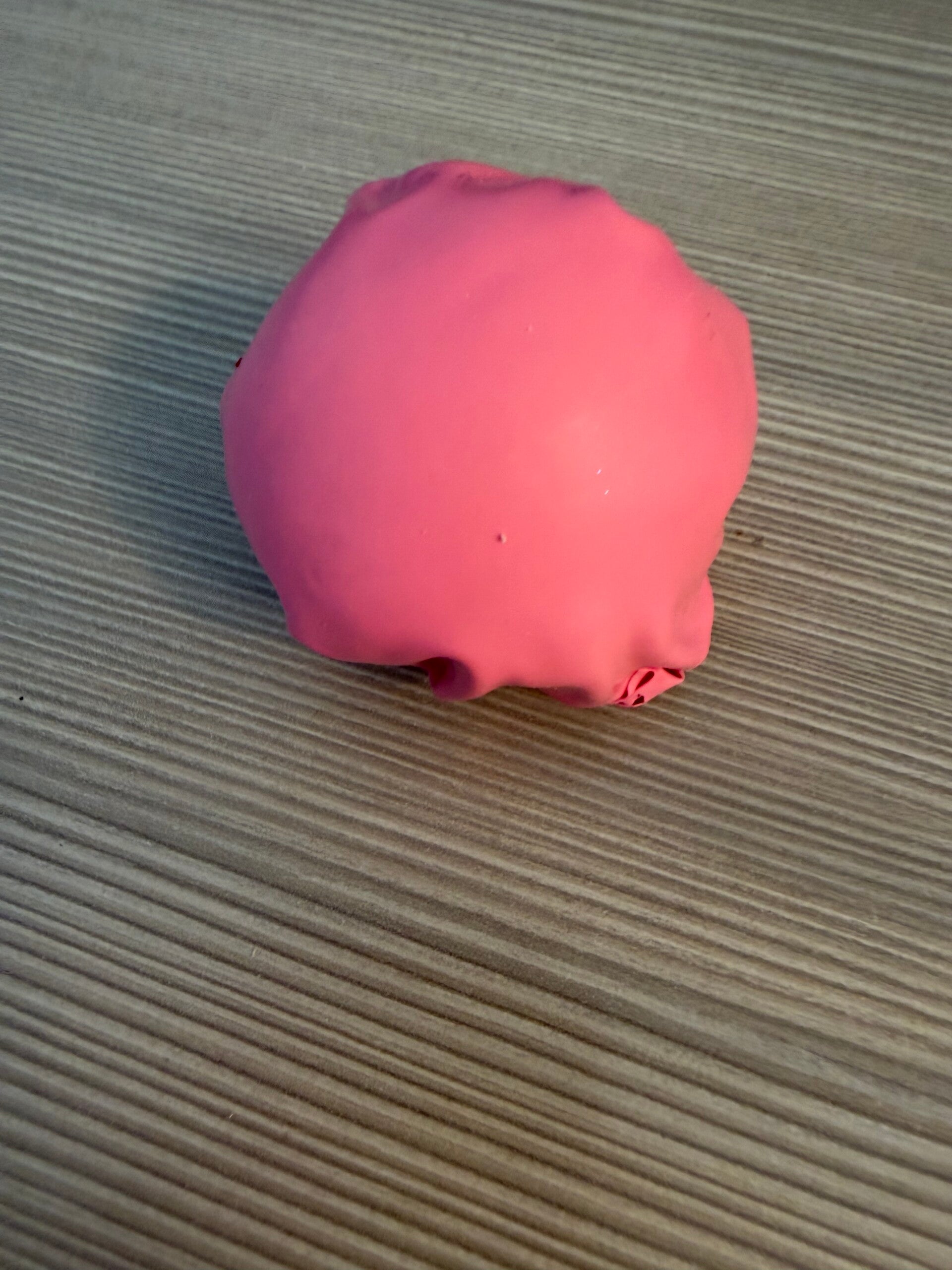 Clay moldable stress ball