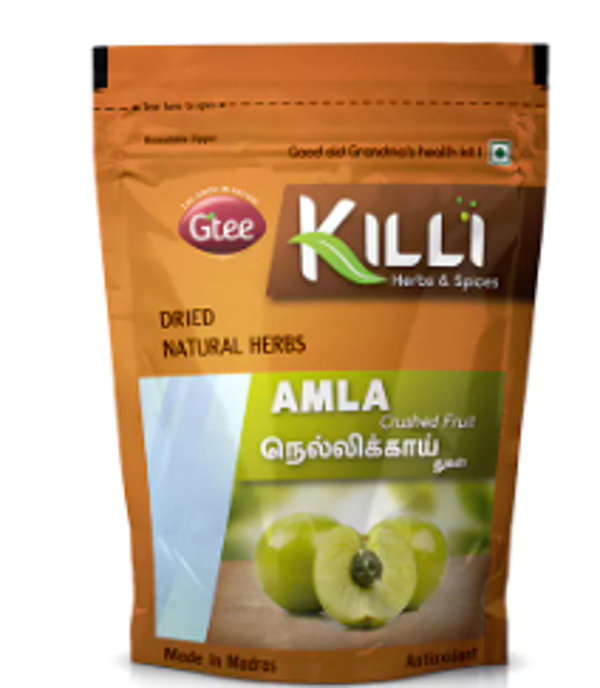 KILLI Amla | Nellikai | Usirikaya | Amalaki Fruit Powder, 100g