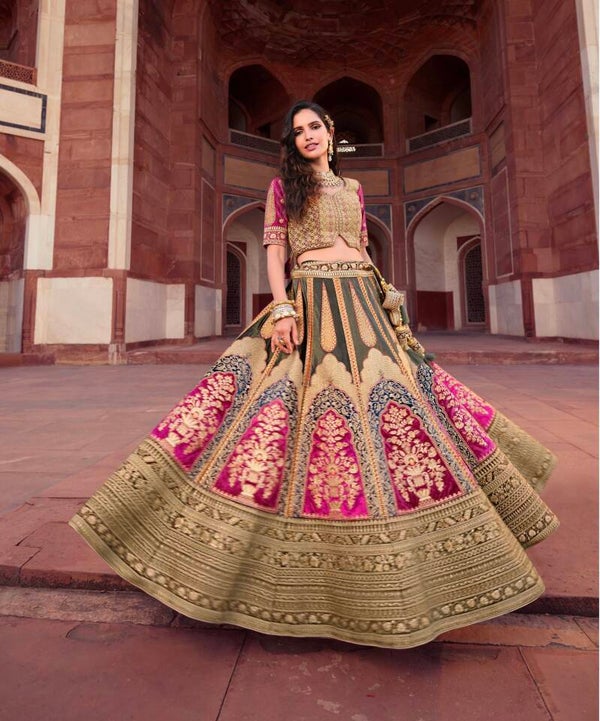 Wedding Bridal lehenga-1013