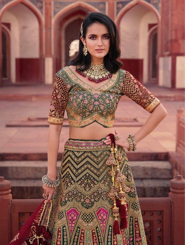 Wedding Bridal Lehenga-1010