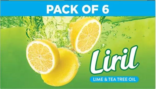 Liril Lemon and Tea Tree- 6 Packs