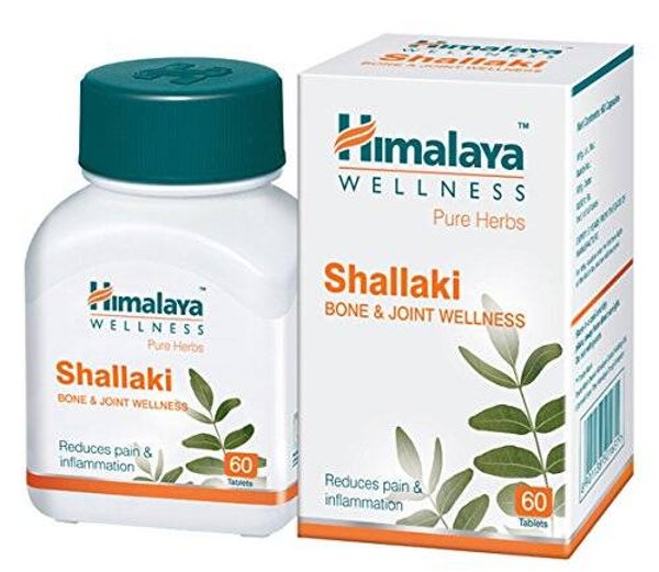 Himalaya Wellness Shallaki Bone & Joint Wellness | Reduces pain and inflammation | Tablets - 60 Count