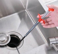 Uiterst handige Flexibele Gootsteen ontstopper en reiniger voor de Uiterst handige Flexibele Gootsteen ontstopper en reiniger voor de