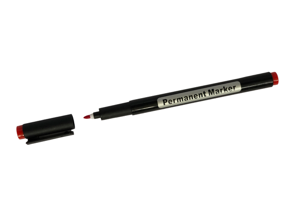 Best Choice - Permanente marker - Watervaste stift - Viltstift permanent - Sneldrogend - Waterproof - Rood