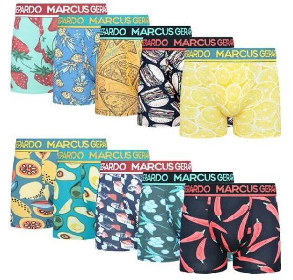Marcus Gerardo - 10-pack - boxershorts heren - katoen onderbroek heren