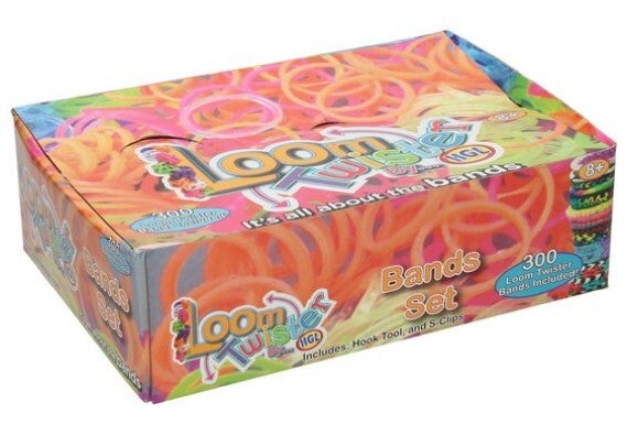 Loombandjes XXL mixpakket 14.400-delig - Verschillende kleuren loombandjes met 48 weefhaken, loomnaalden én 48 zakjes s-clips