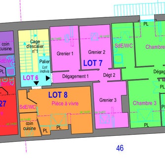 plans mise en copropriété