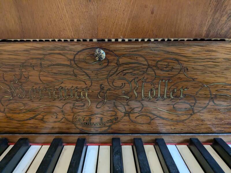 Dansktillverkad flygel från Hornung & Möller