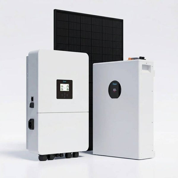 Batterijen en Omvormer + Zonnepanelen