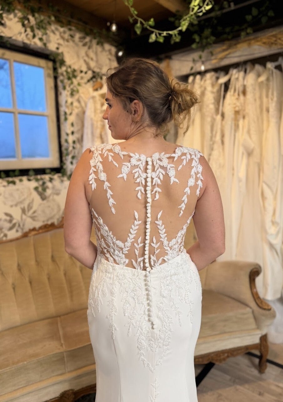 Adore Alima 11313 trouwjurk tweedehands maat 40 – luxe fit & flare droom -code 2025172