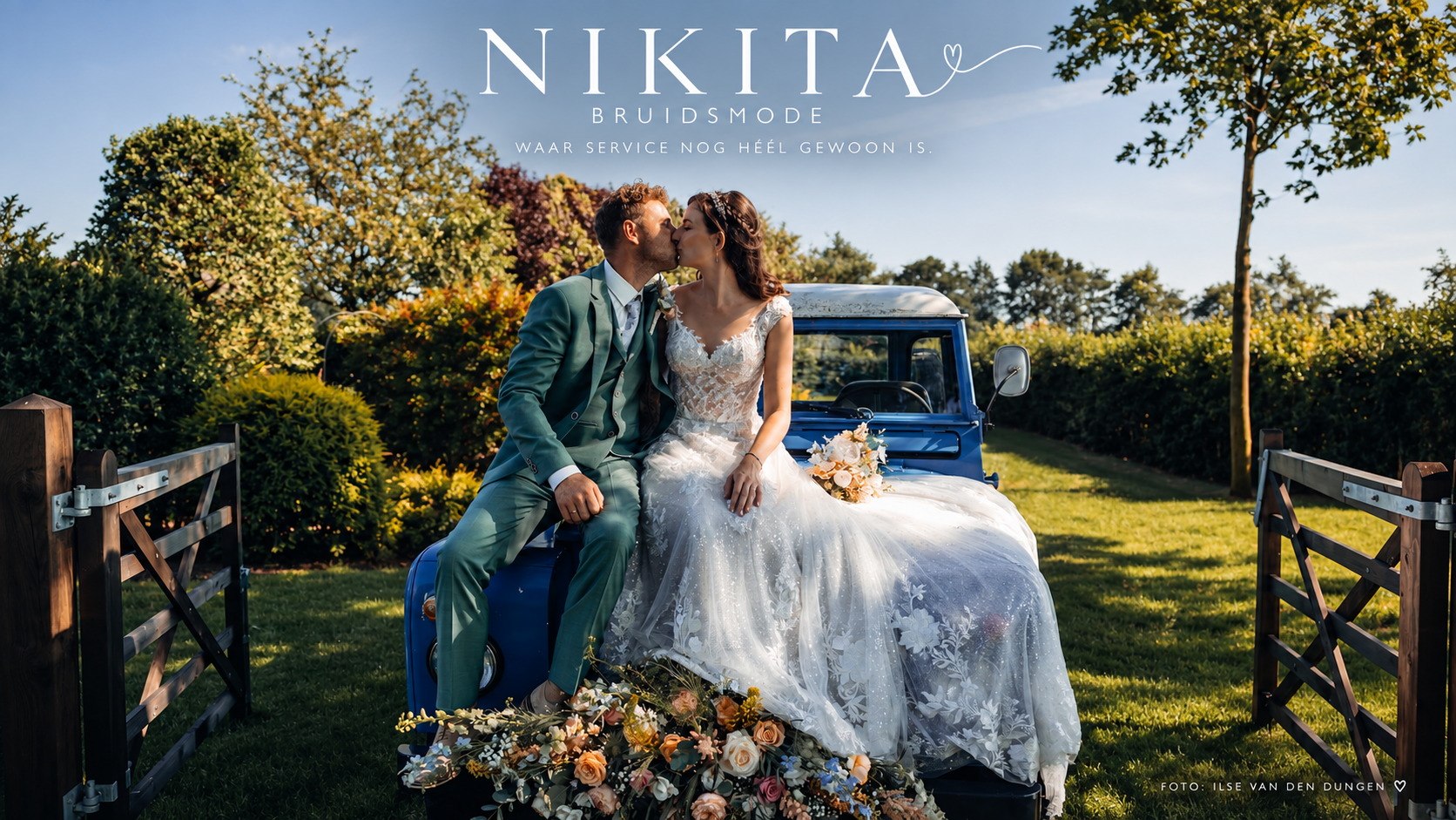 Nikita Bruidsmode waar service nog heel gewoon is.