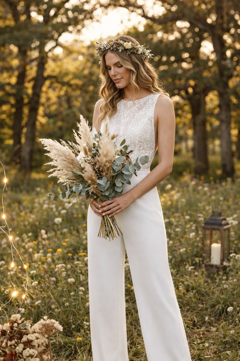 Bohemian Bridal Jumpsuit: Jouw Perfecte Mix van Stijl en Comfort