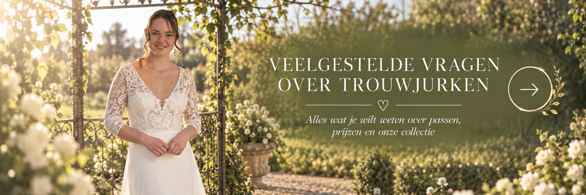 FAQ trouwjurken