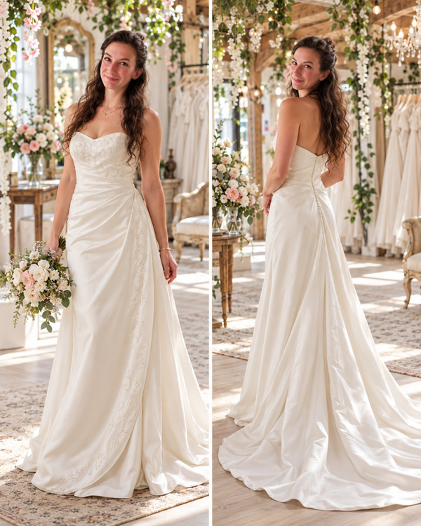 Ladybird vintage trouwjurk – tijdloos, vrouwelijk en elegant
