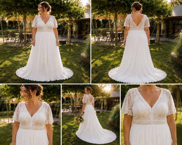 Marylise – Tweedehands trouwjurk – Maat 44 code 202695A