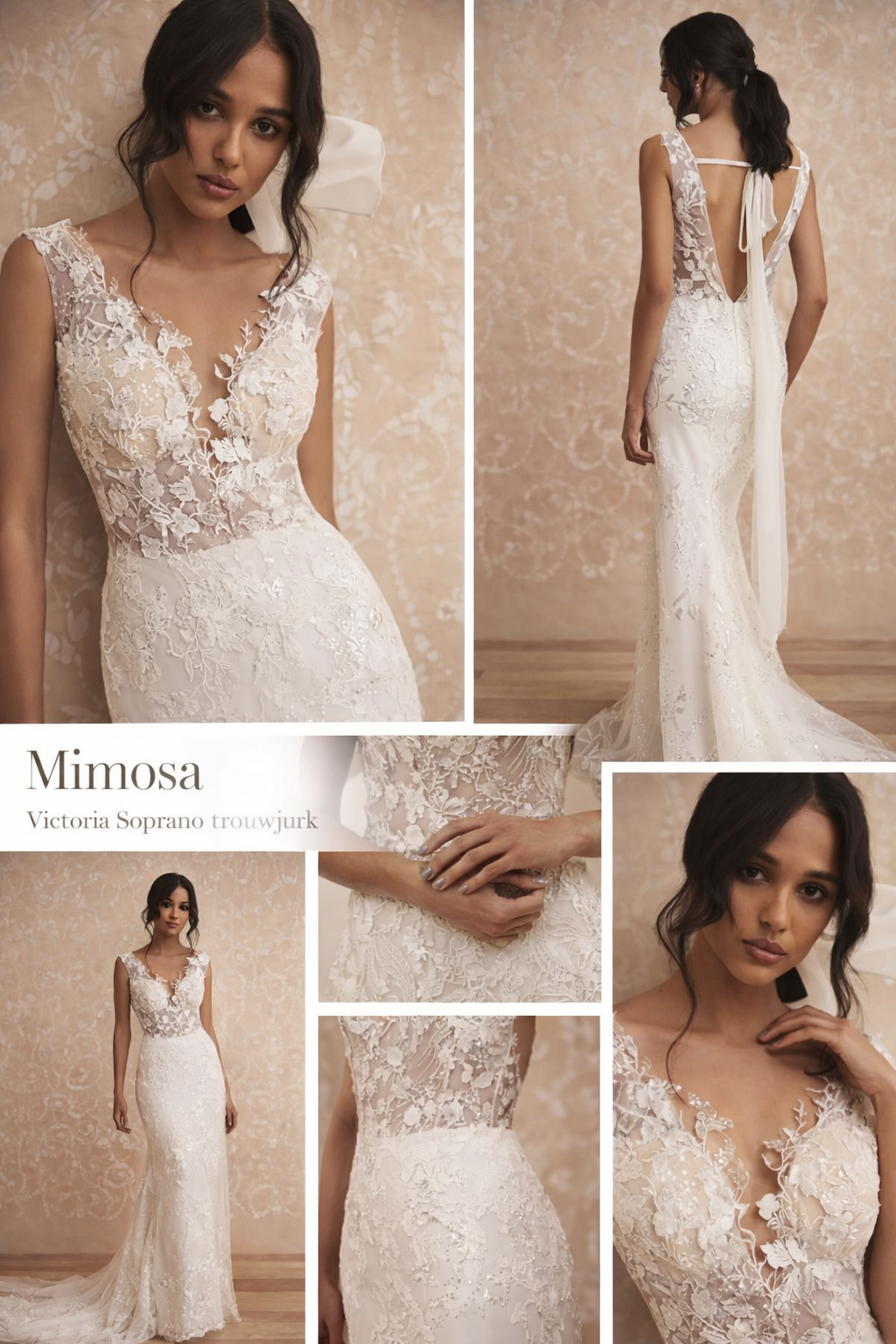 Bruidsjurk Victoria Soprano style Mimoza