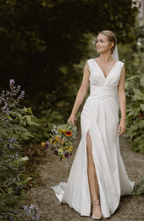 Tweedehands Pronovias Style Fenne – maat 36 | Minimalistisch, krachtig & onweerstaanbaar vrouwelijk code 202638