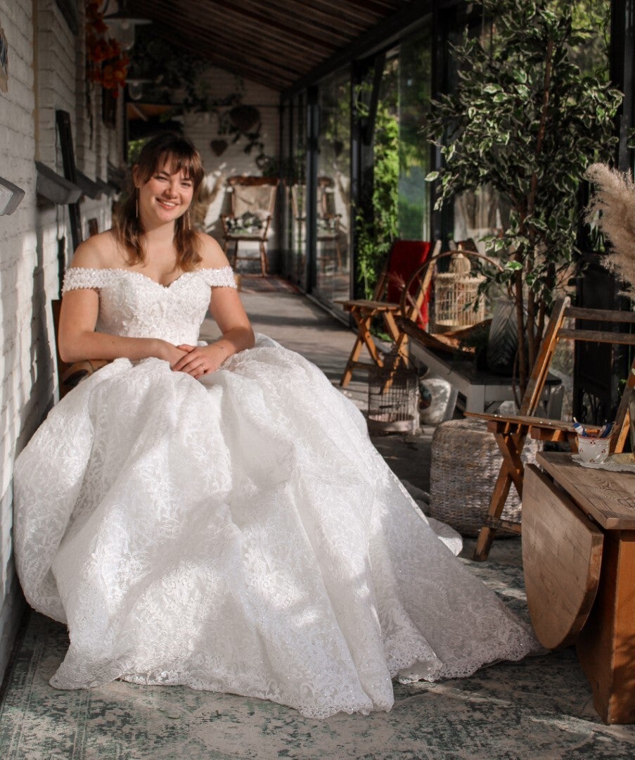 Tweedehands  prinsessen bruidsjurk code 2008