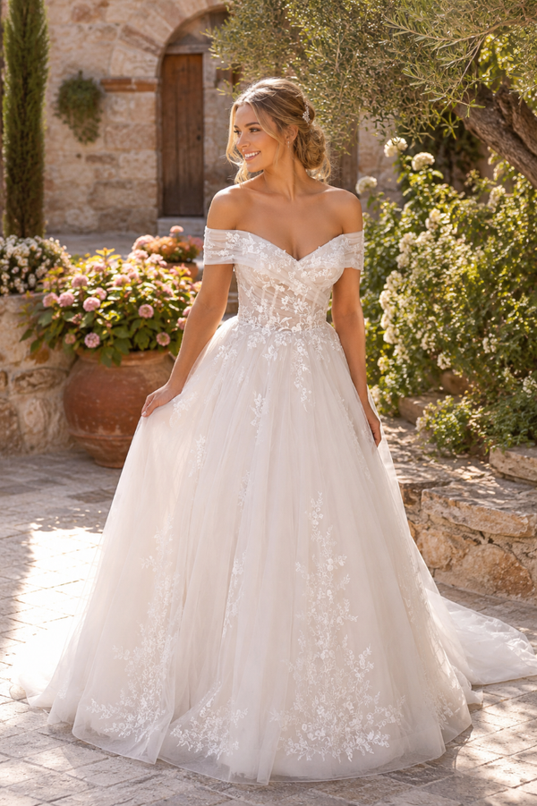 Tweedehands Sincerity Bridal 44344 trouwjurk – maat 36-38 code 202663