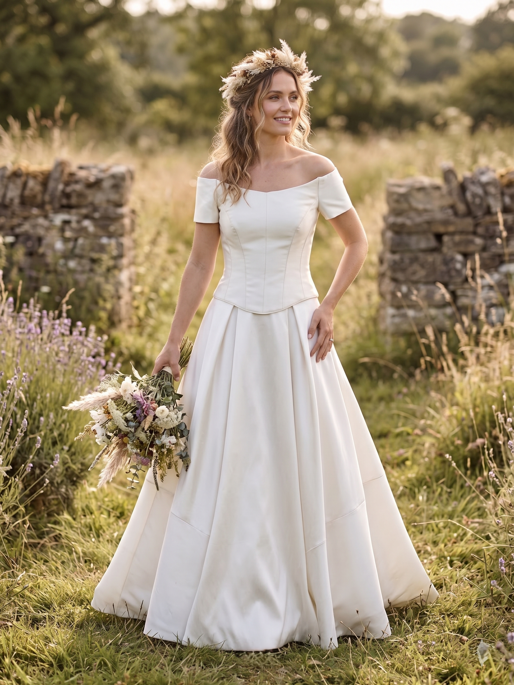 ✨ Nora Pure – Top met broek of rok