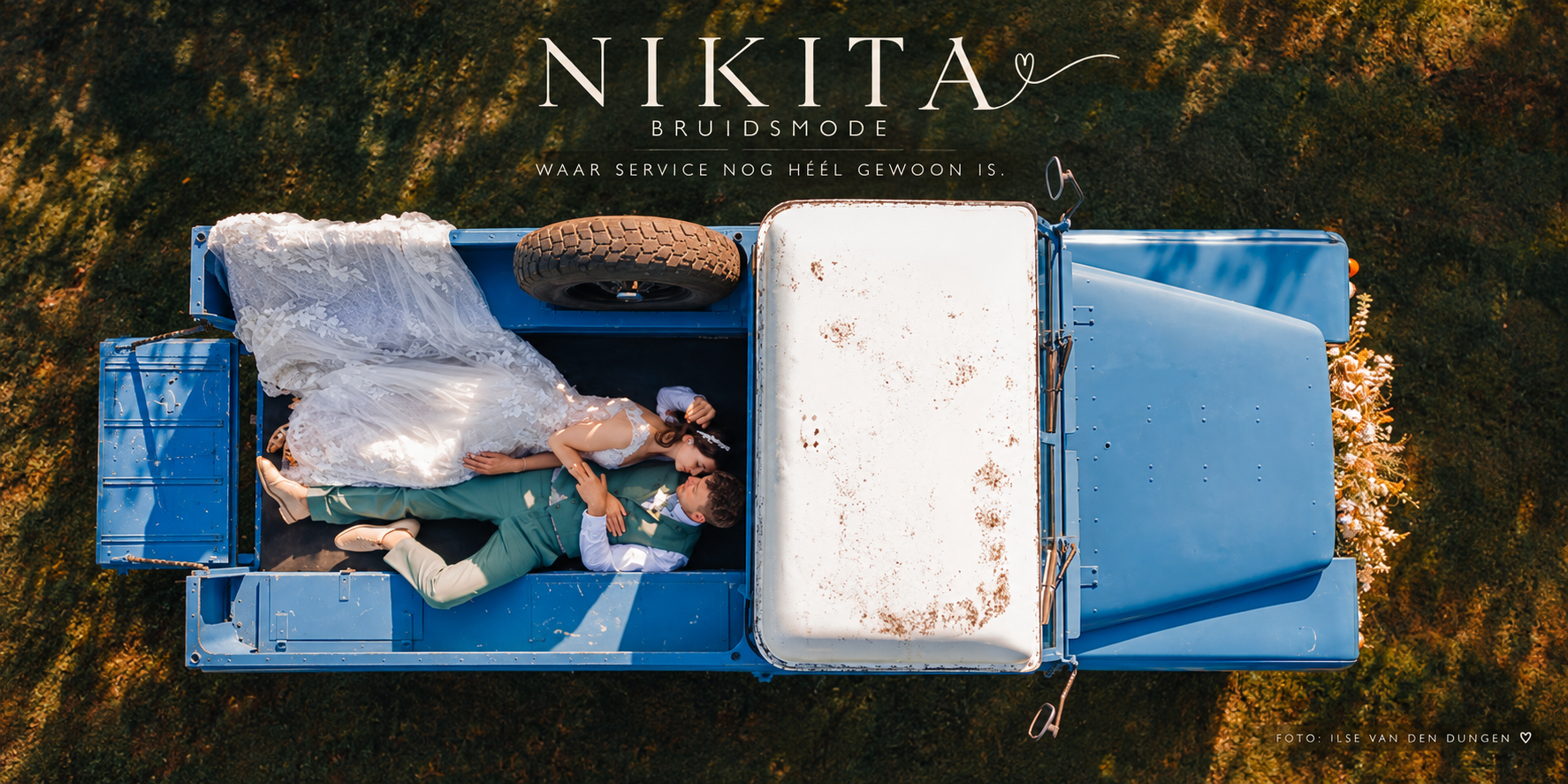 Nikita Bruidsmode waar service nog heel gewoon is.