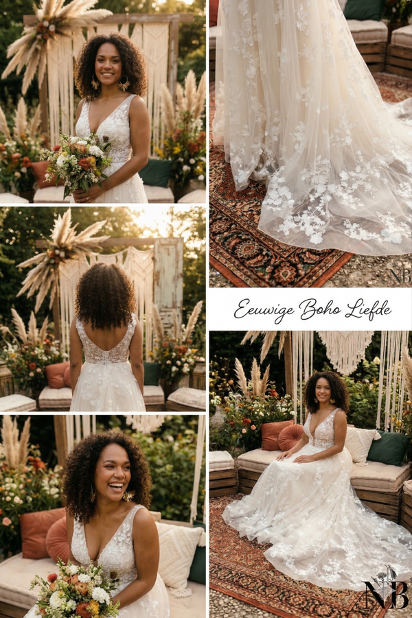 ✨ Nikita Special – ✨ Trouwjurk Floriane – Een Bloemrijke Droom