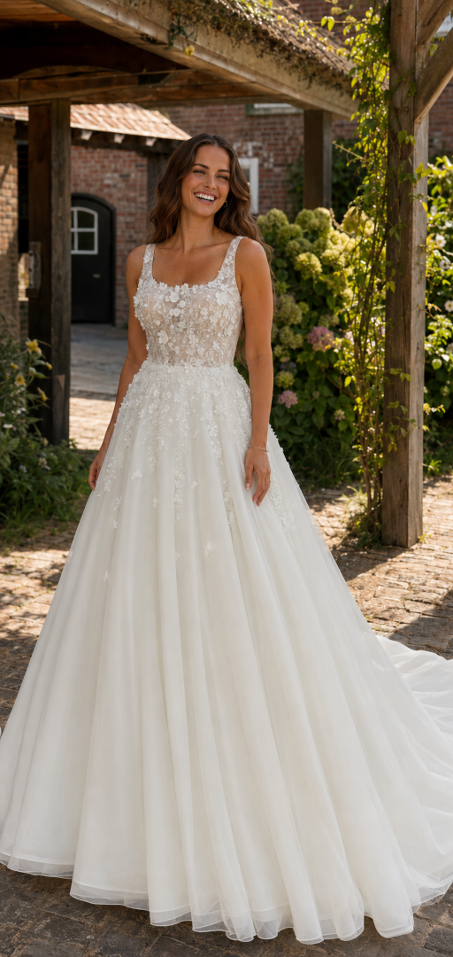 Wona Concept trouwjurk – maat 40 code 202688