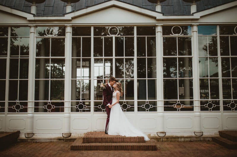 tweedehands trouwjurk