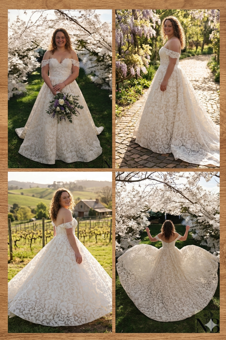 plussize nieuwe bruidsjurken