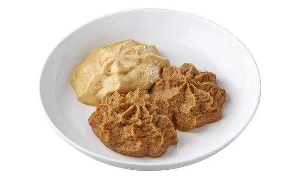 12. Gemalen Gebakken zalmfilet in mosterdsaus, vergeten groentemix en tagliatelle