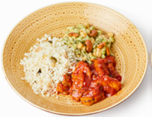 3. Gegrilde vega stukjes