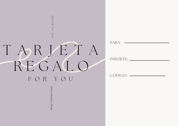 TARJETA REGALO