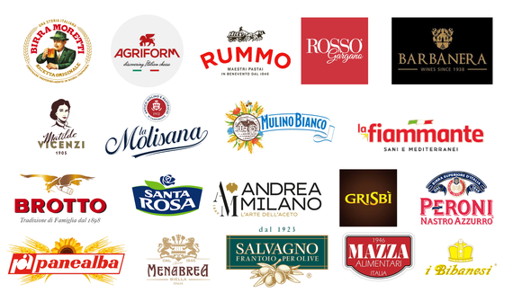 logotipos de marcas italianas