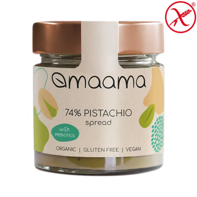 CREMA DE PISTACHO 74% ORGANICA Y SIN GLUTEN