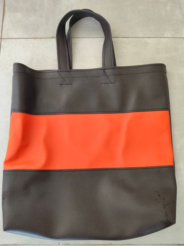 Leren tas 'made by Benno'