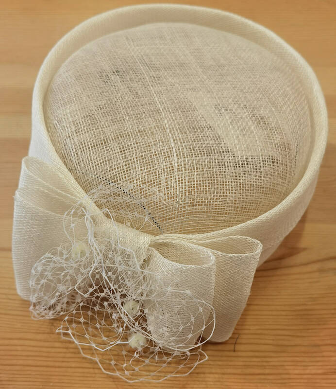 Ssowun Chapeau Bibi Cérémonie - Chapeau de Mariage Femme Fascinator Mariage Cocktail Vintage Accessoires Cheveux Party Festival
