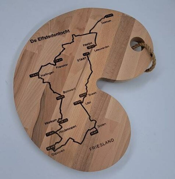 Borrelplank Friesland