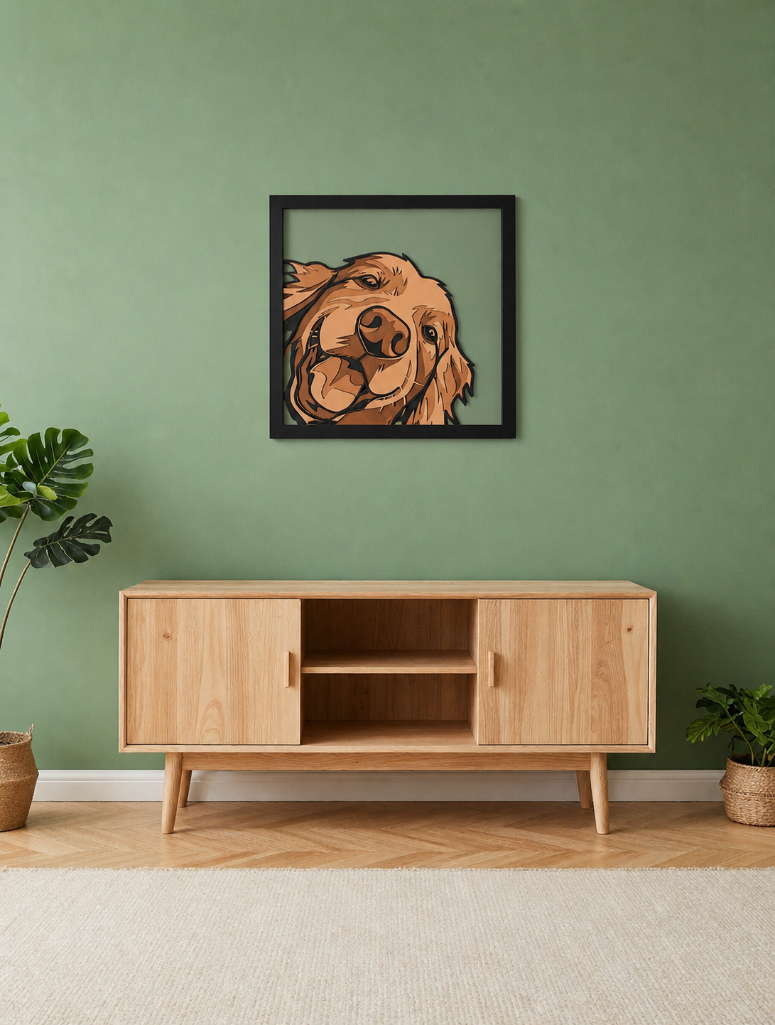 Golden Retriever 3d