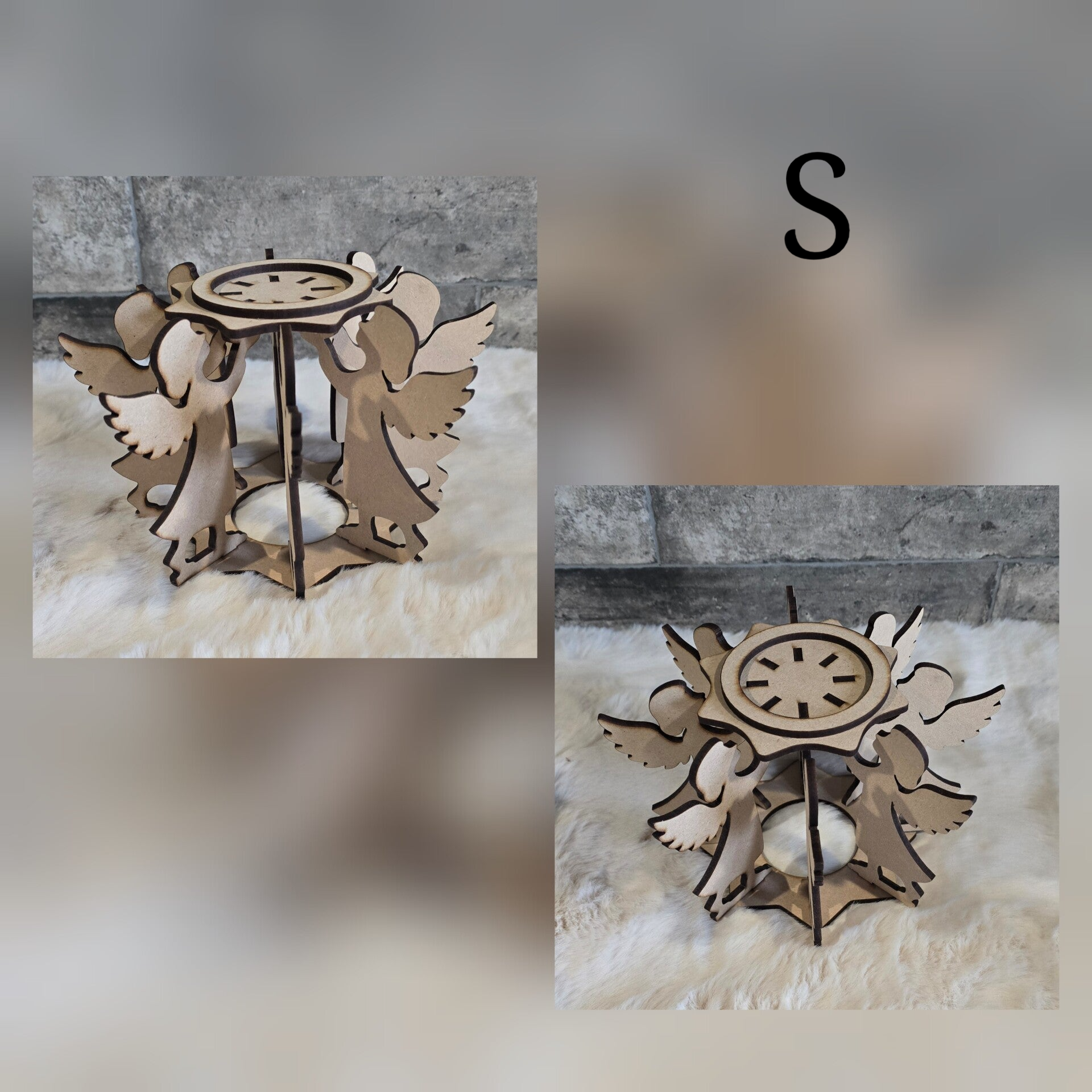 Kaarsenstander Engeltjes